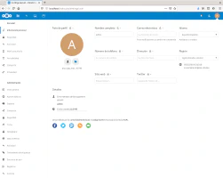 Opciones de administración Opciones de administración