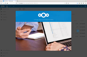 Inicio de Nextcluod Inicio de Nextcluod