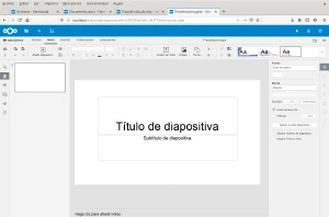 Presentación con OnlyOffice