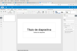 Presentación con OnlyOffice