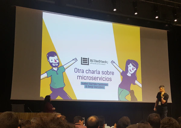 Otra charla sobre microservicios por Isabel Garrido Cardenas y Sergi González