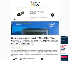 Página Intel NUC