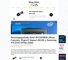 Página Intel NUC
