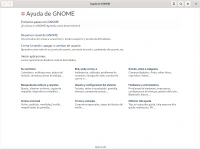 Ayuda de GNOME