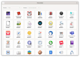 Programas en el centro de software Programas en el centro de software