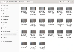Nombres de archivos originales Nombres de archivos originales