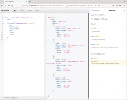 Consulta e GraphiQL para inspeccionar un tipo Consulta e GraphiQL para inspeccionar un tipo
