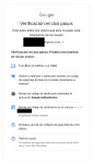 Inicio de sesión en una cuenta de Google con 2FA