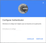 Activación de 2FA en una cuenta de Google