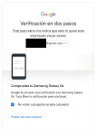 Inicio de sesión en una cuenta de Google con 2FA