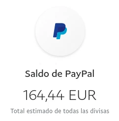 Saldo cuenta PayPal