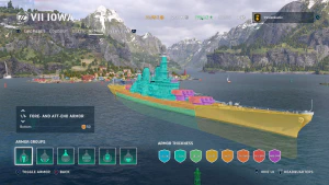 Blindaje de un acorazado Blindaje de un acorazado