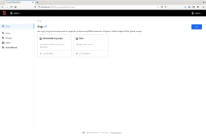 Consola de administración de Boundary