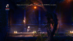 Inicio de nivel en Trine 1 Inicio de nivel en Trine 1