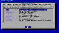 Finalización de la instalación de FreeBSD