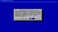 Finalización de la instalación de FreeBSD Finalización de la instalación de FreeBSD