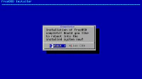 Finalización de la instalación de FreeBSD