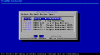 Inicio de la instalación de FreeBSD