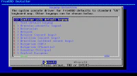 Inicio de la instalación de FreeBSD