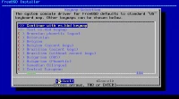 Inicio de la instalación de FreeBSD Inicio de la instalación de FreeBSD