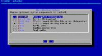 Inicio de la instalación de FreeBSD