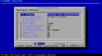 Inicio de la instalación de FreeBSD Inicio de la instalación de FreeBSD