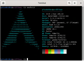 Comando neofetch Comando neofetch