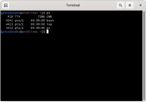 Comando ps Comando ps