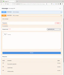 Documentación de Swagger UI de una API REST Documentación de Swagger UI de una API REST