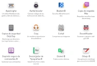 Aplicaciones del círculo de GNOME