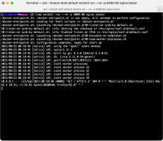 Ejecución de un contenedor con lima en macOS Ejecución de un contenedor con lima en macOS