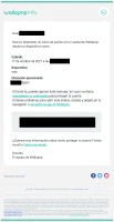 Notificación de Wallapop de inicio de sesión