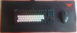 Teclado y ratón antes y después