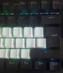 Teclado Glorious GMMK TKL (ISO, barebone) + ABS keycaps double shot ES layout