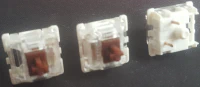 Conjunto de switches Glorious Gateron Brown