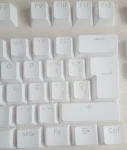Keycaps ABS double shot OEM español
