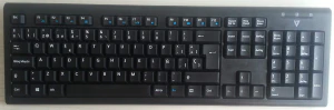 Teclado de membrana V7 CKW200