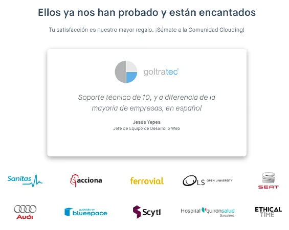 Clientes de Clouding Clientes de Clouding