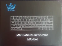 Contenido de la caja del teclado DIERYA DK61E