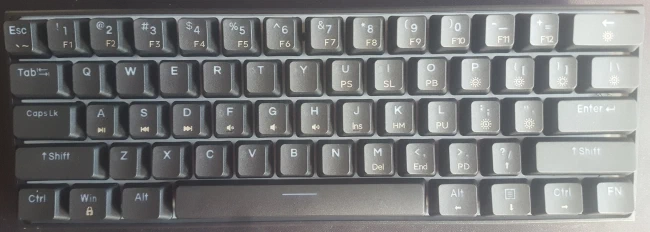 Teclado DIERYA DK61E Teclado DIERYA DK61E