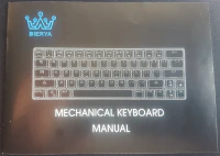 Contenido de la caja del teclado DIERYA DK63 Contenido de la caja del teclado DIERYA DK63
