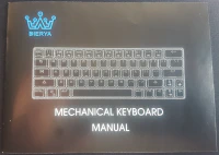 Contenido de la caja del teclado DIERYA DK63