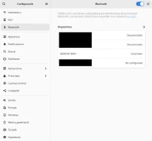 Configuración del teclado con conexión inalámbrica en GNU/Linux