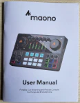 Manual de instrucciones de la interfaz de audio Maonocaster E2