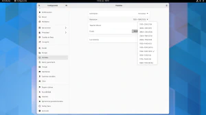 Configuración de pantalla Configuración de pantalla
