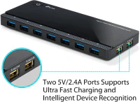 Concentrador USB 3.0 de 7&#43;2 puertos de TP-Link