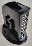 Concentrador USB 2.0 de 7 puertos de Amazon Basics