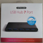 Concentrador USB 3.0 de 7 puertos de Sitecom