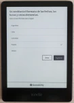 Configuración de Amazon Kindle Paperwhite