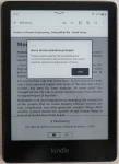 Interfaz de usuario de Amazon Kindle Paperwhite